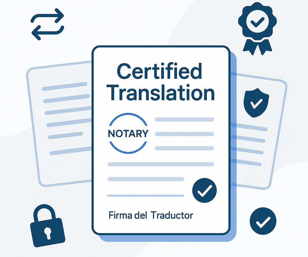 Certified Document Translation